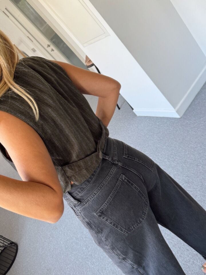 ÇİZGİLİ İTHAL YELEK