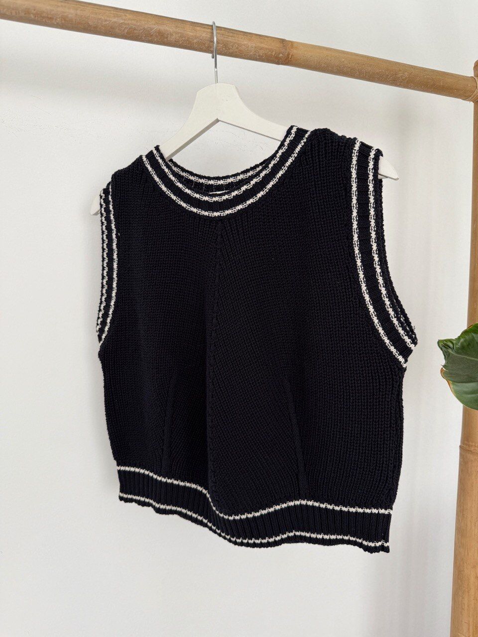 LACİVERT ŞERİTLİ SÜVETER