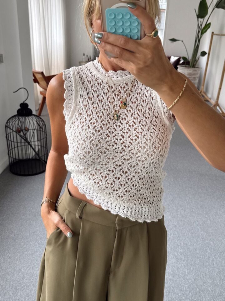 MERSERİZE KOLSUZ TRİKO