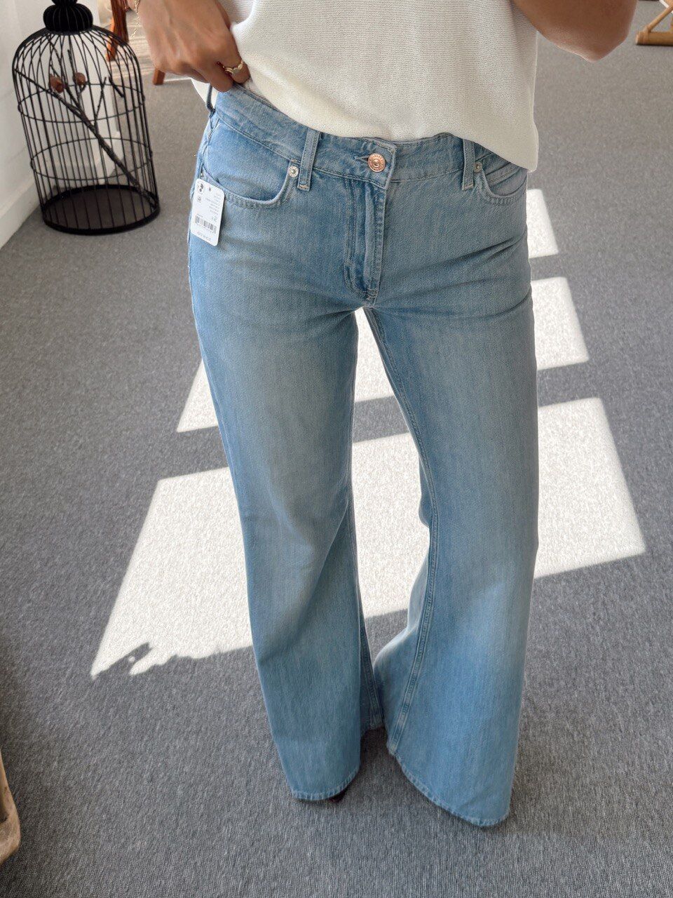 AÇIK MAVİ FLARE JEAN