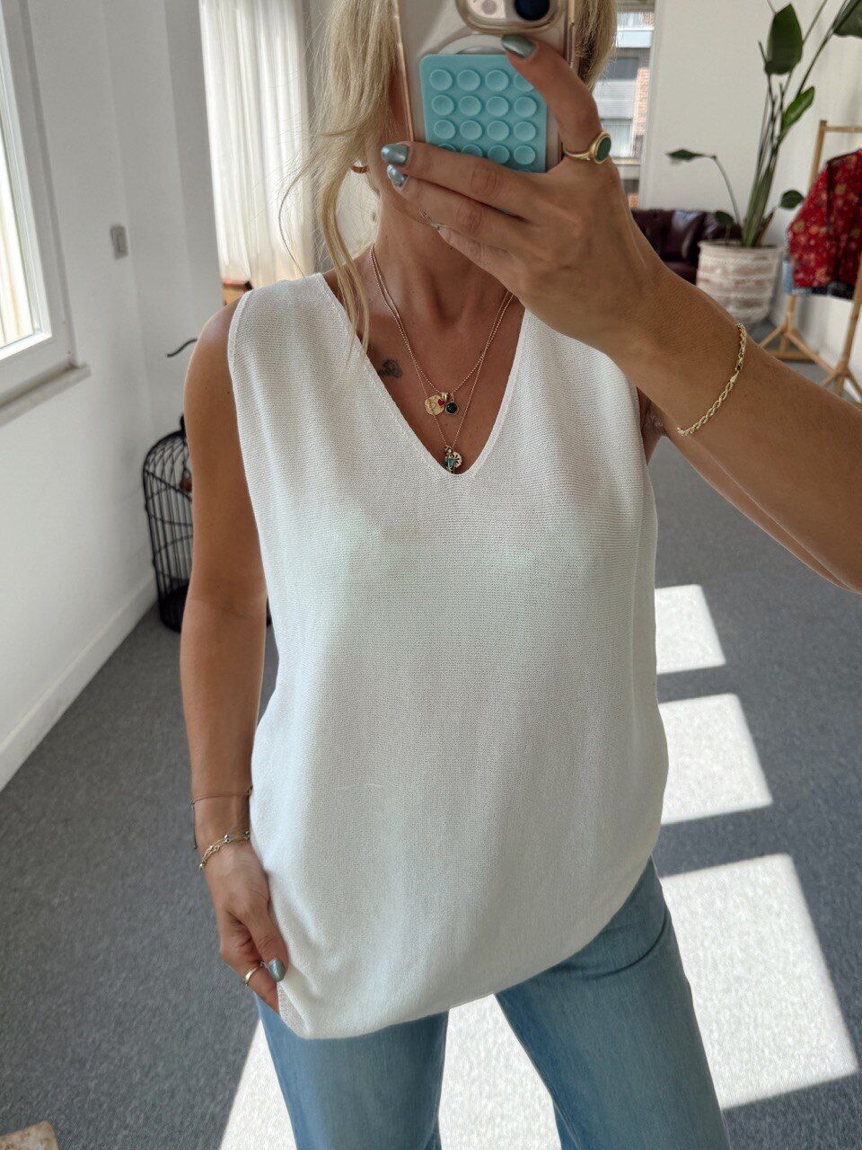 EKRU KOLSUZ TRİKO ATLET