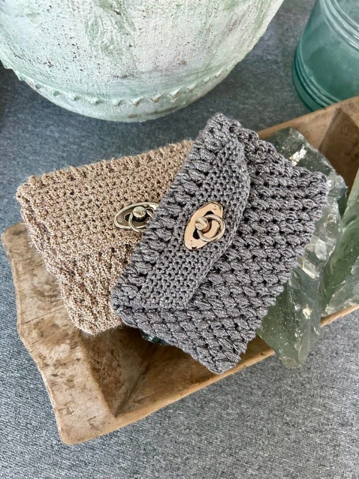 LİLA SİMLİ MİNİ CÜZDAN