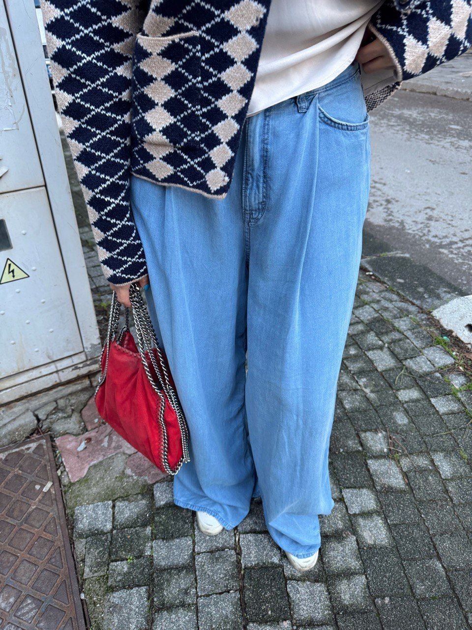 AÇIK MAVİ WIDE LEG JEAN