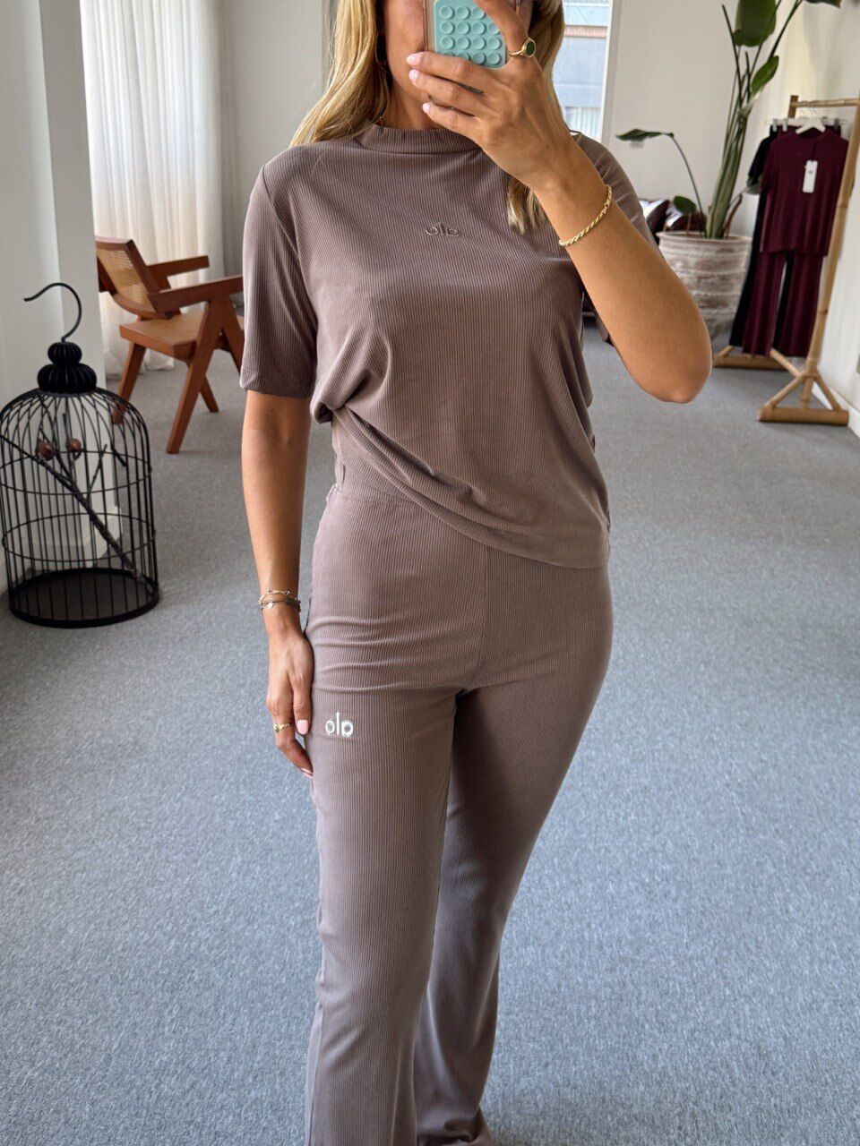 VİZON FİTİLLİ MODAL EŞOFMAN TAKIMI