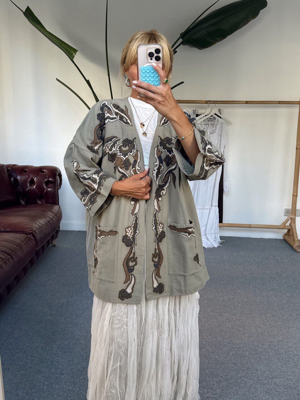 HAKİ İŞLEMELİ PREMIUM İTHAL CEKET