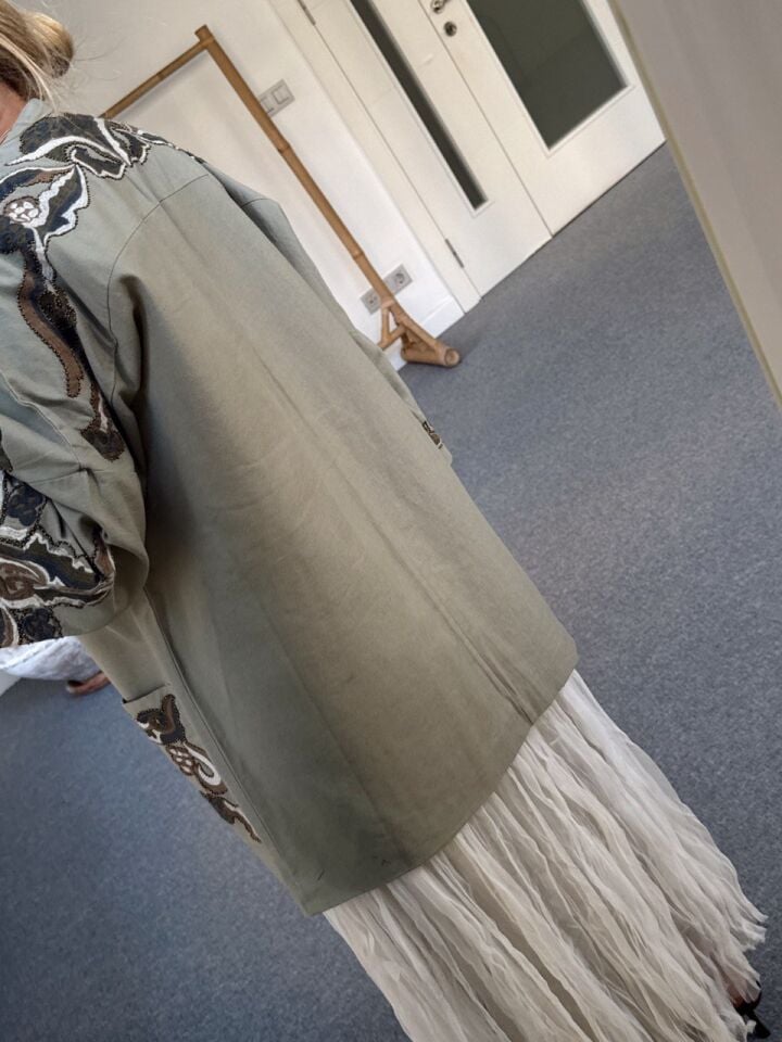 HAKİ İŞLEMELİ PREMIUM İTHAL CEKET