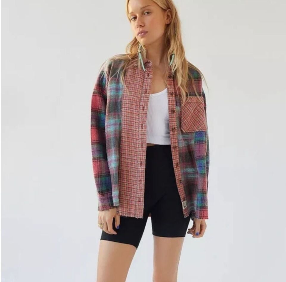 TURKUAZ EKOSELİ ODUNCU İTHAL GÖMLEK