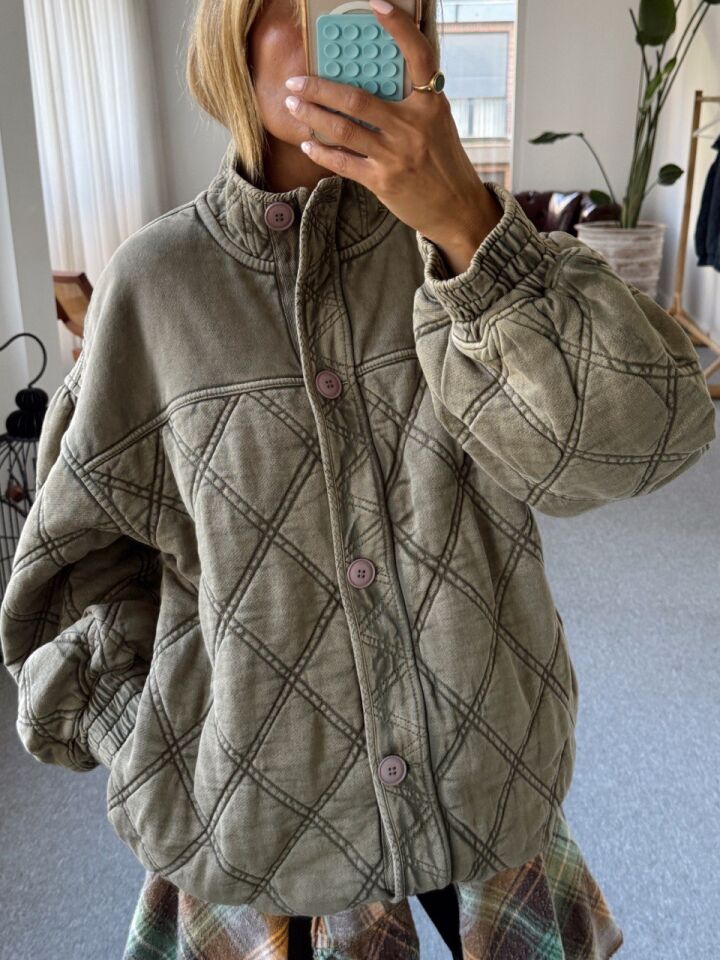 HAKİ KAPİTONE BOMBER İTHAL CEKET