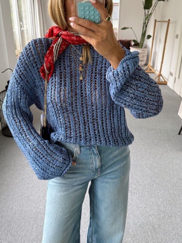 MAVİ MERSERİZE TRİKO