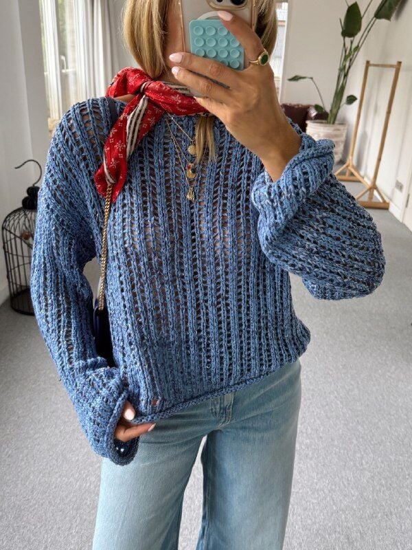 MAVİ MERSERİZE TRİKO