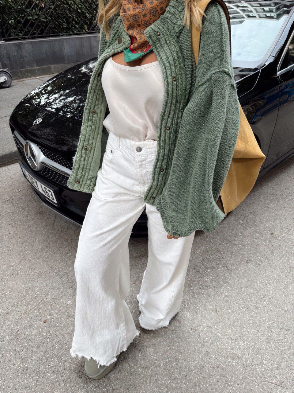 HAKİ DOKULU İTHAL CEKET HIRKA