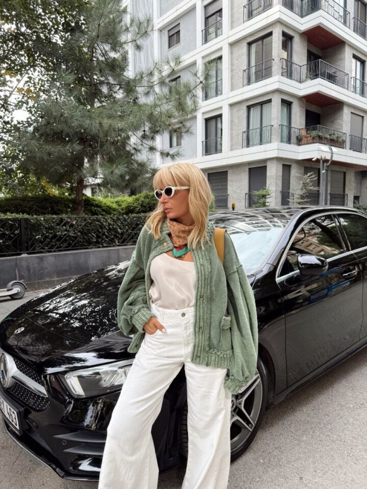 HAKİ DOKULU İTHAL CEKET HIRKA