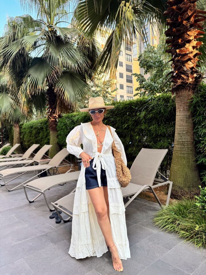 KOYU LACİVERT DENIM ŞORT