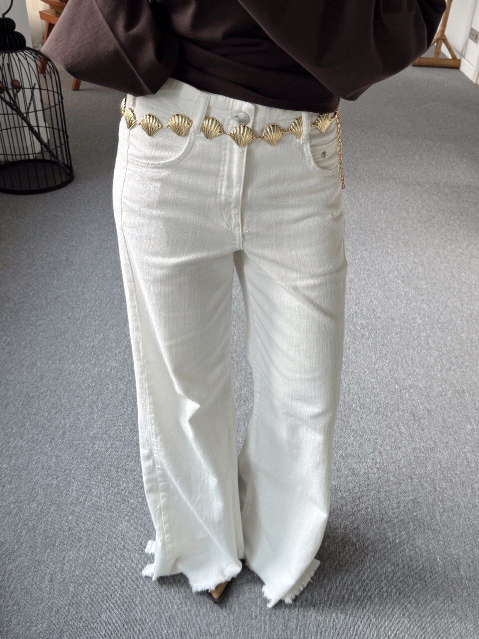 DENİZ KABUĞU GOLD KEMER