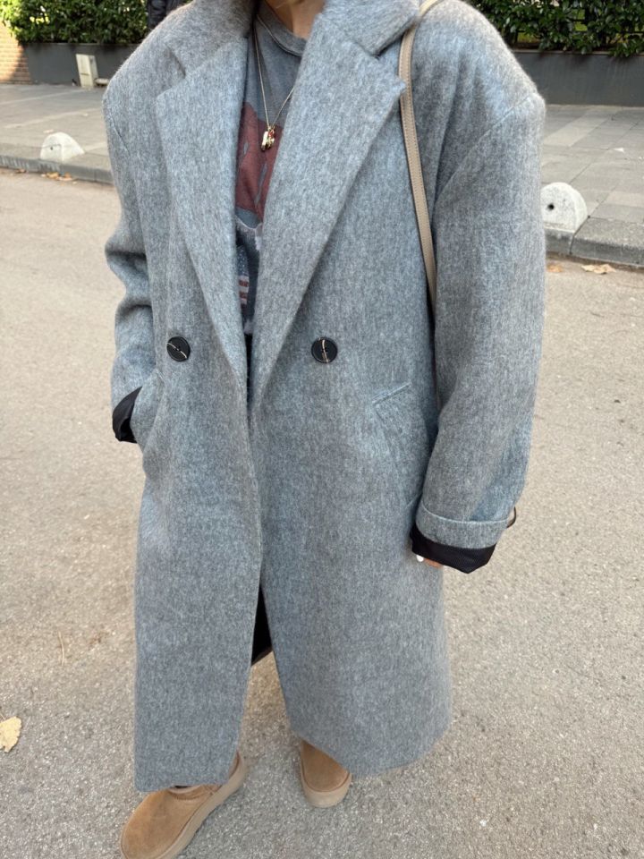 GRİ ASTARLI KAŞE KABAN