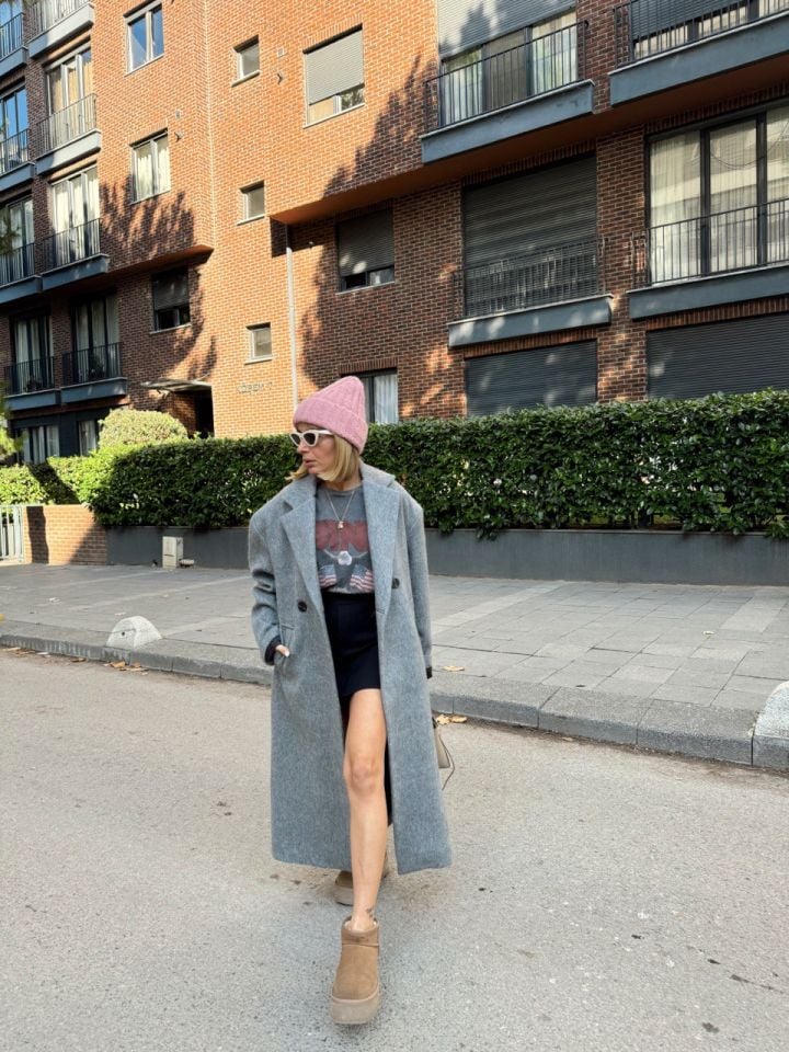 GRİ ASTARLI KAŞE KABAN