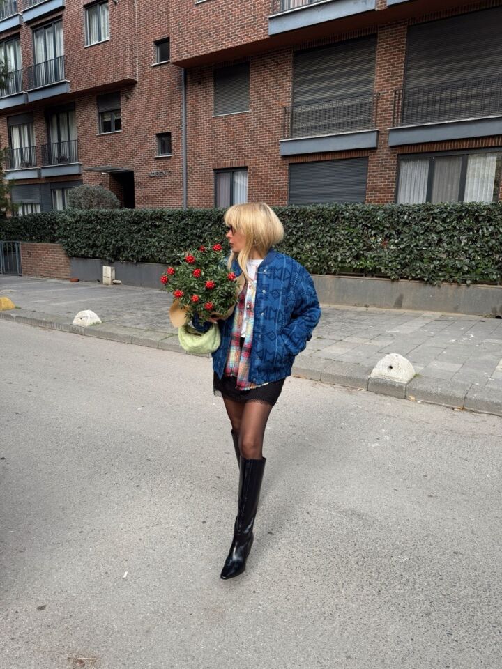 ETNİK DESEN İTHAL BOMBER CEKET