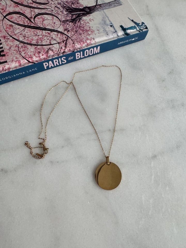 GOLD PLAKA KOLYE