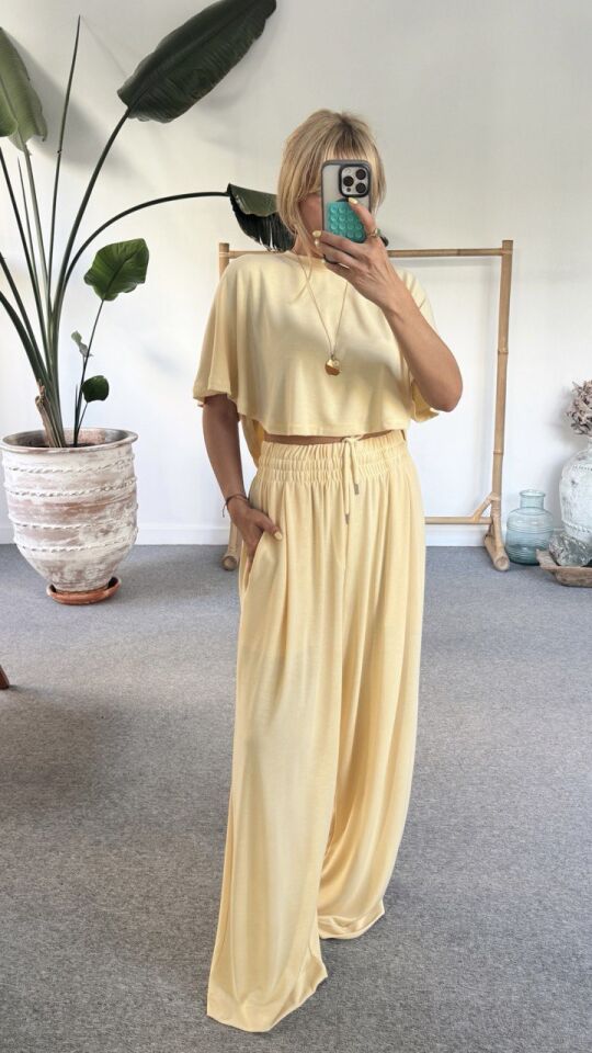 SARI MODAL PANÇO TSHIRT