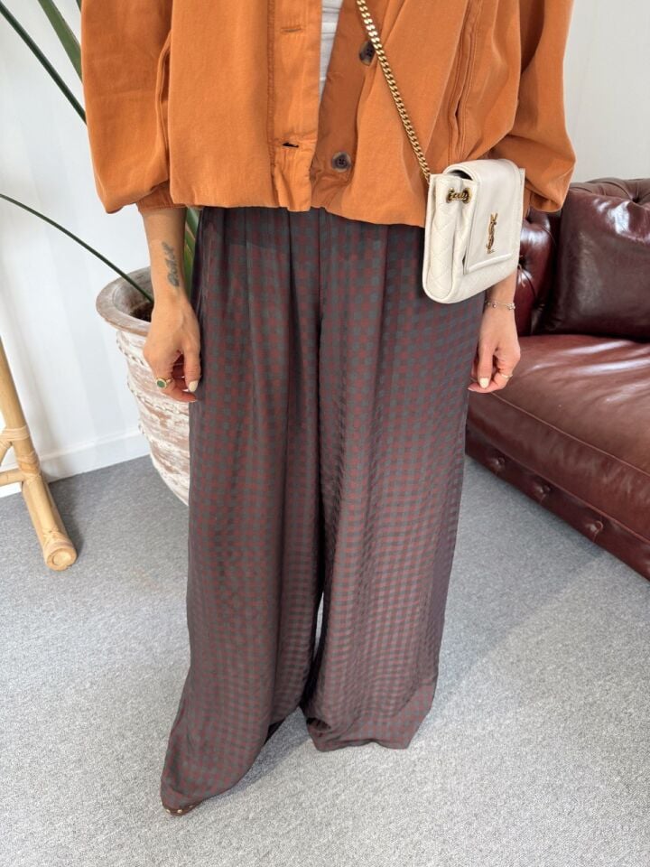 EKOSE DESEN PANTOLON