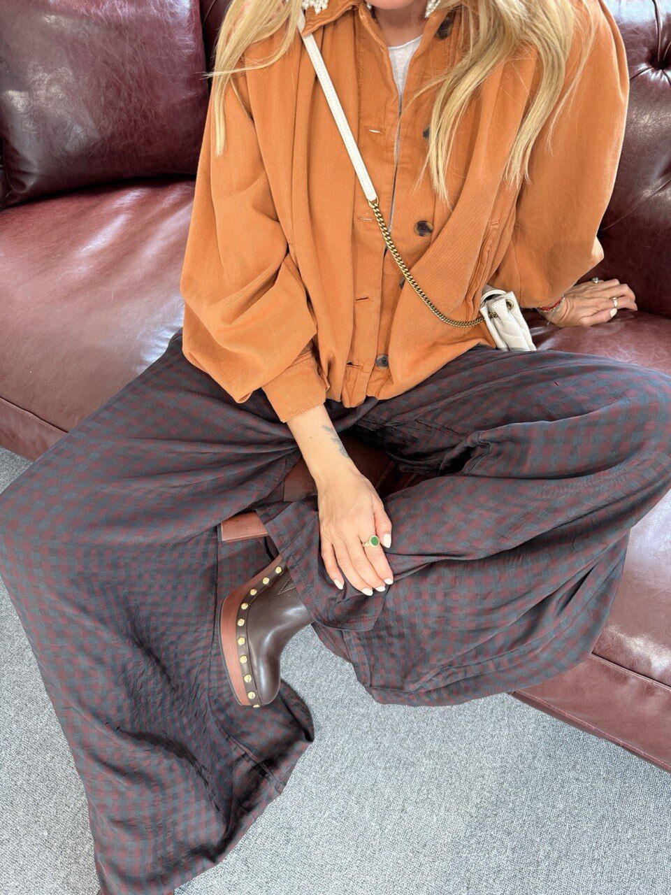 EKOSE DESEN PANTOLON