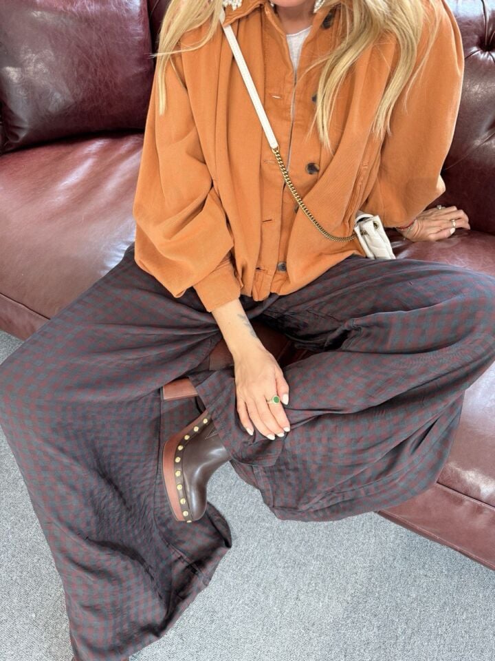 EKOSE DESEN PANTOLON