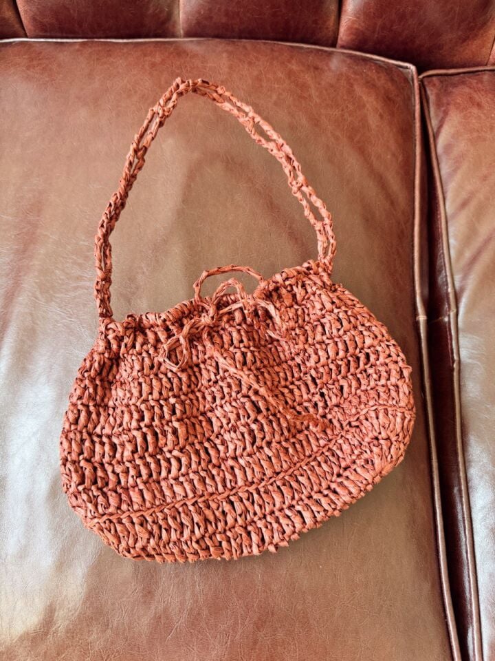 KİREMİT RATTAN ÇANTA