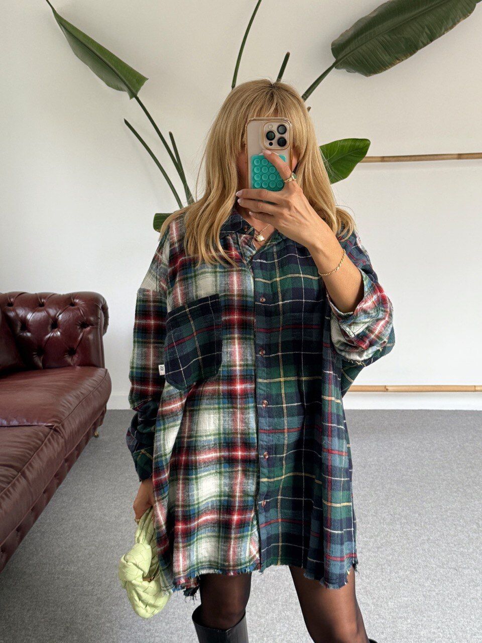 KOYU YEŞİL EKOSELİ ODUNCU İTHAL ELBİSE