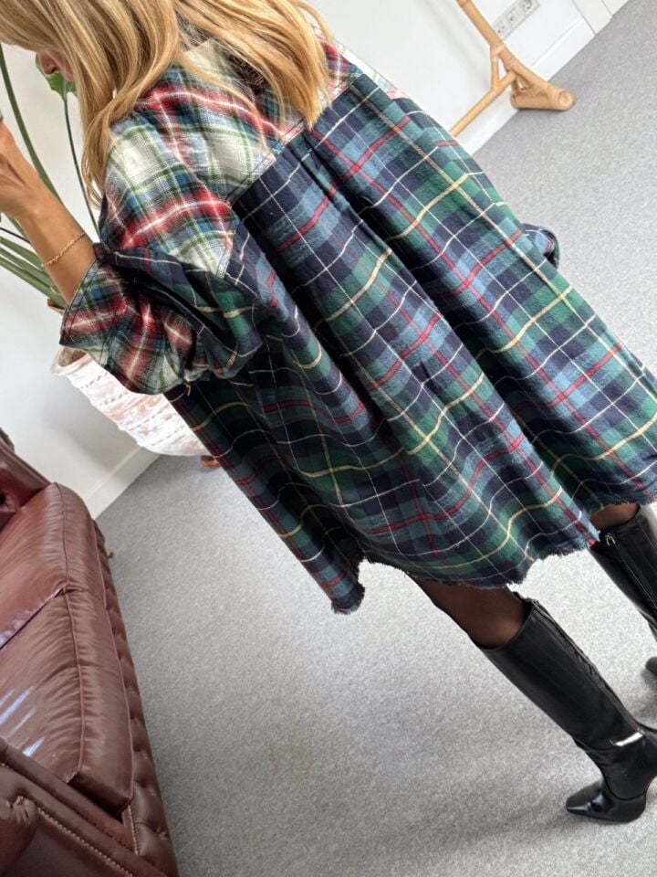 KOYU YEŞİL EKOSELİ ODUNCU İTHAL ELBİSE