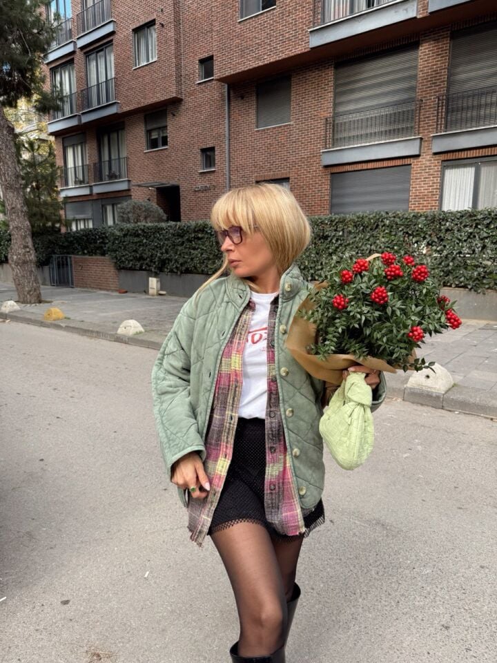 SU YEŞİLİ KAPİTONE İTHAL CEKET