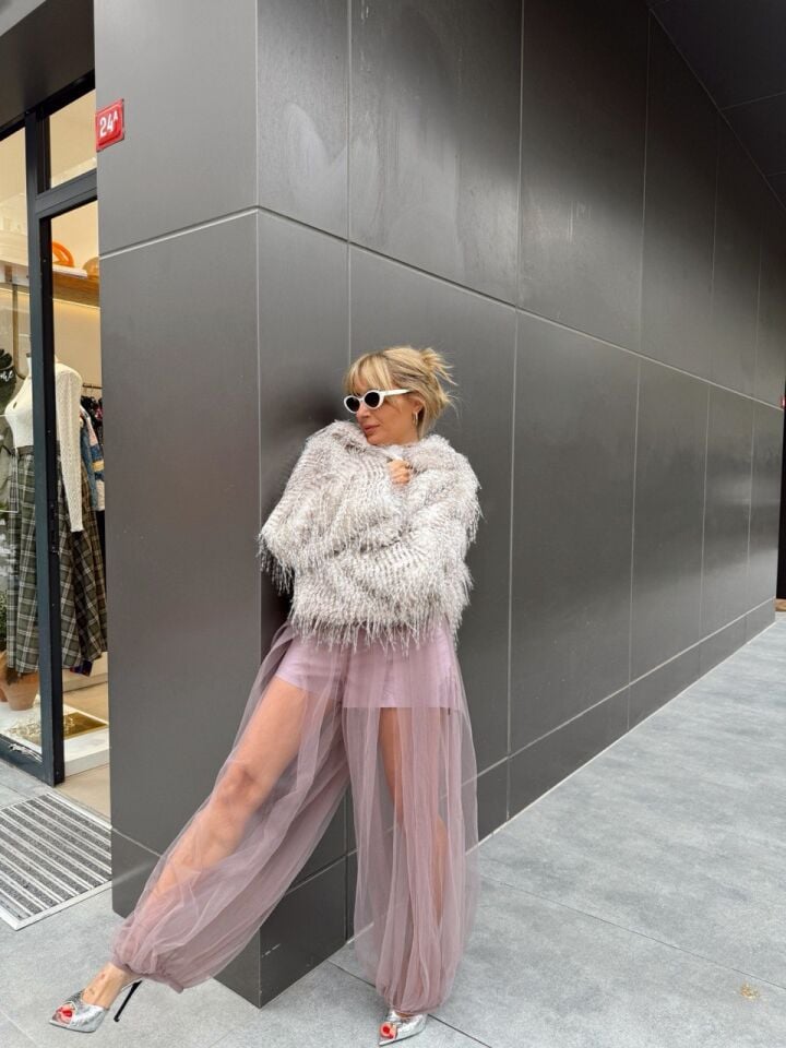 LİLA ASTARLI İTHAL PANTOLON