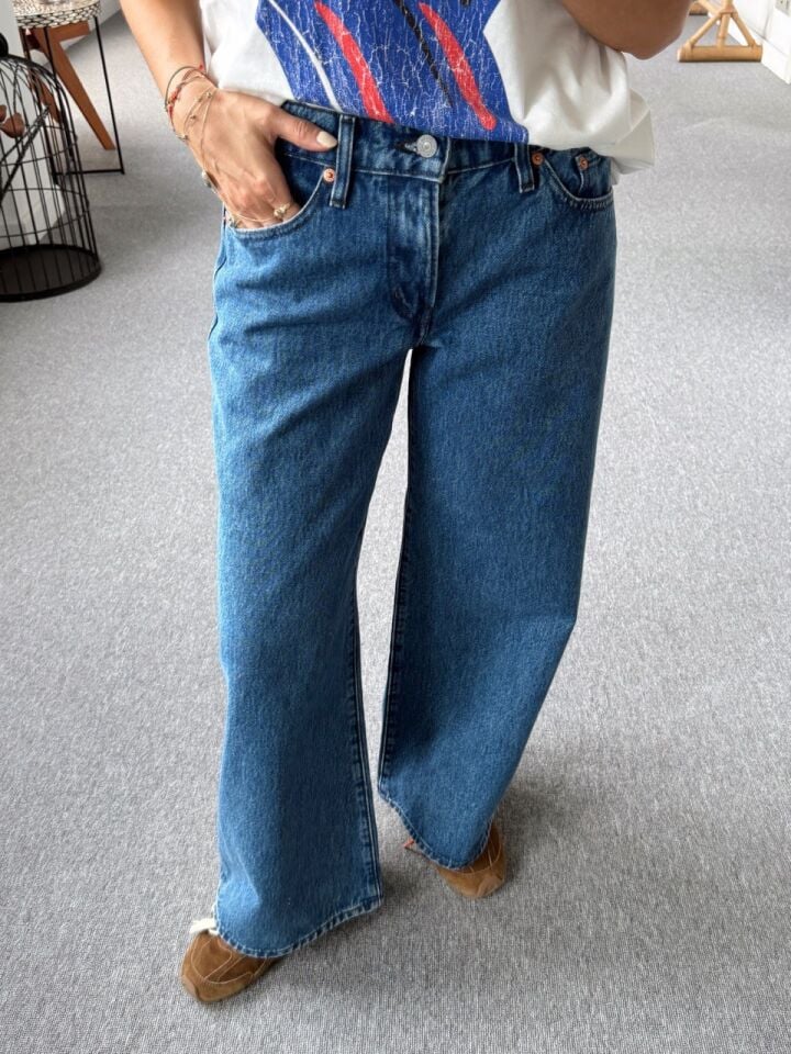KOYU MAVİ  STRAIGHT JEAN PANTOLON