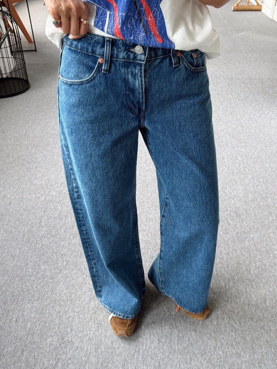 KOYU MAVİ  STRAIGHT JEAN PANTOLON