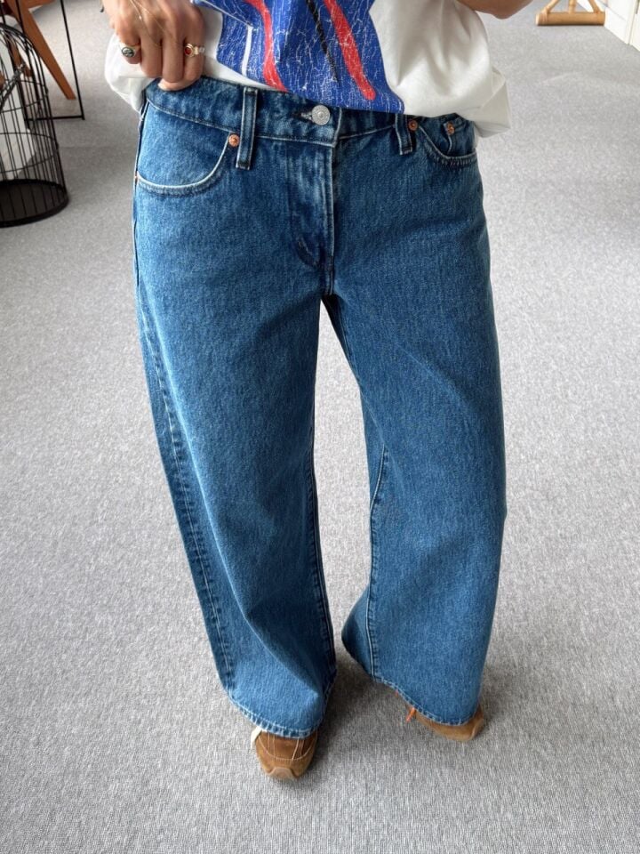 KOYU MAVİ  STRAIGHT JEAN PANTOLON