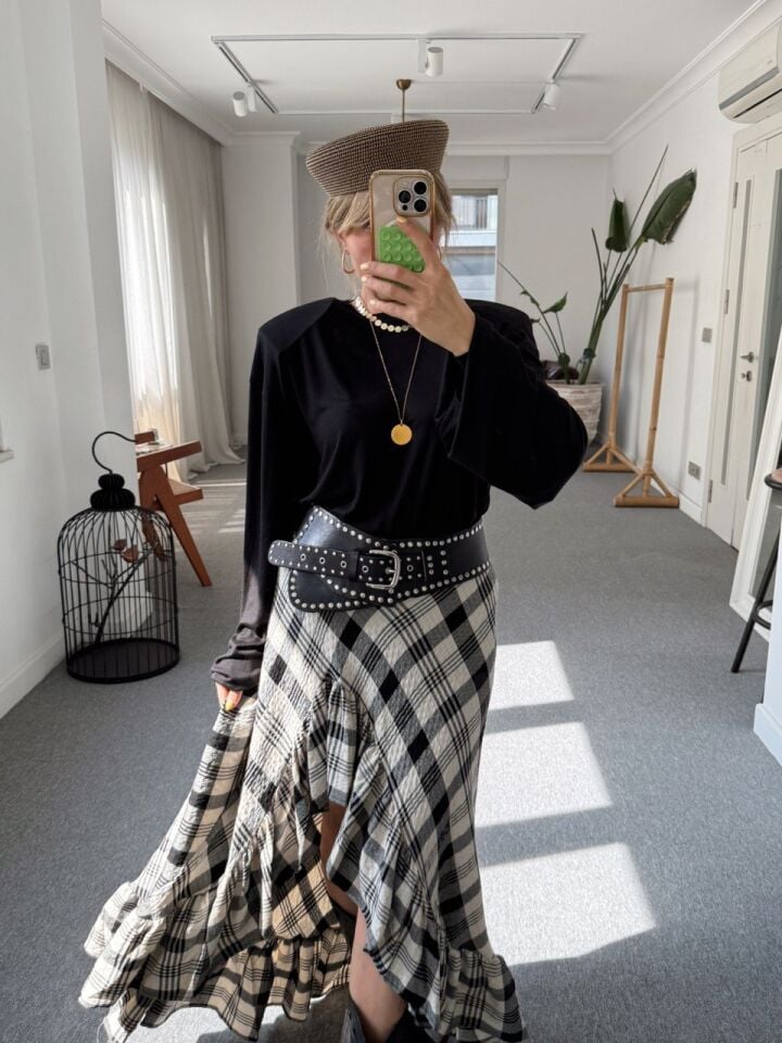 SİYAH VATKALI MODAL BASIC