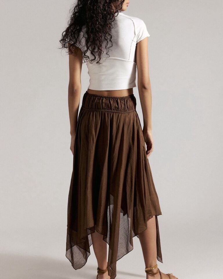 KAHVE ASİMETRİK İTHAL ETEK