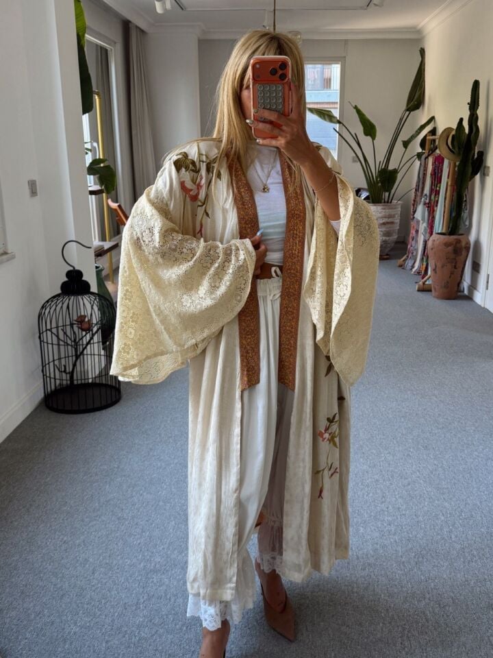 ÇİFT TARAFLI İTHAL KAFTAN