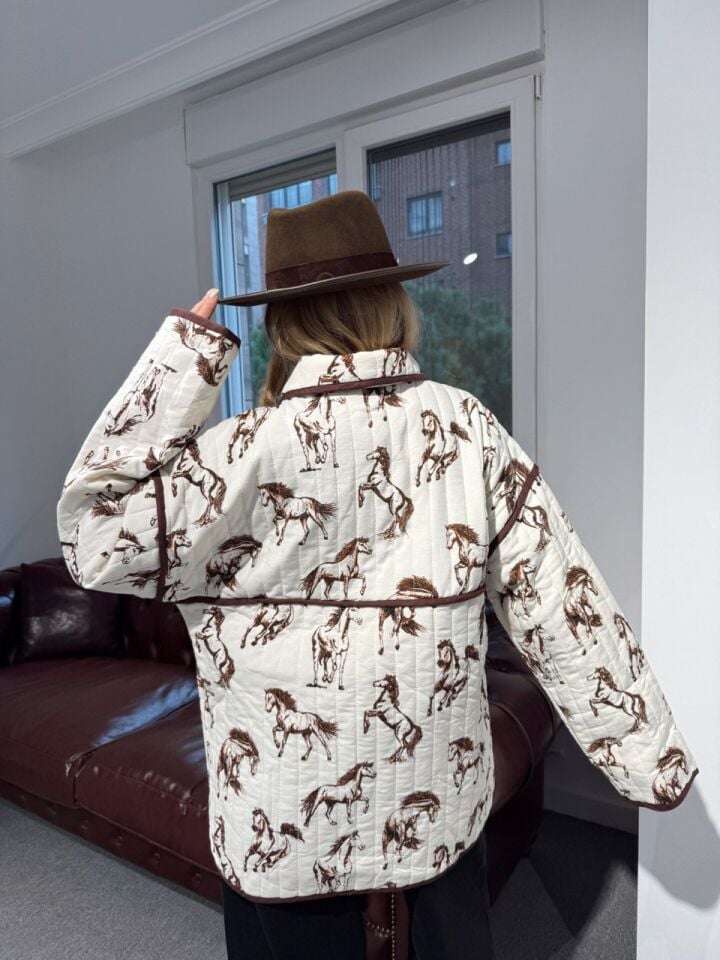 DESENLİ KAPİTONE İTHAL CEKET