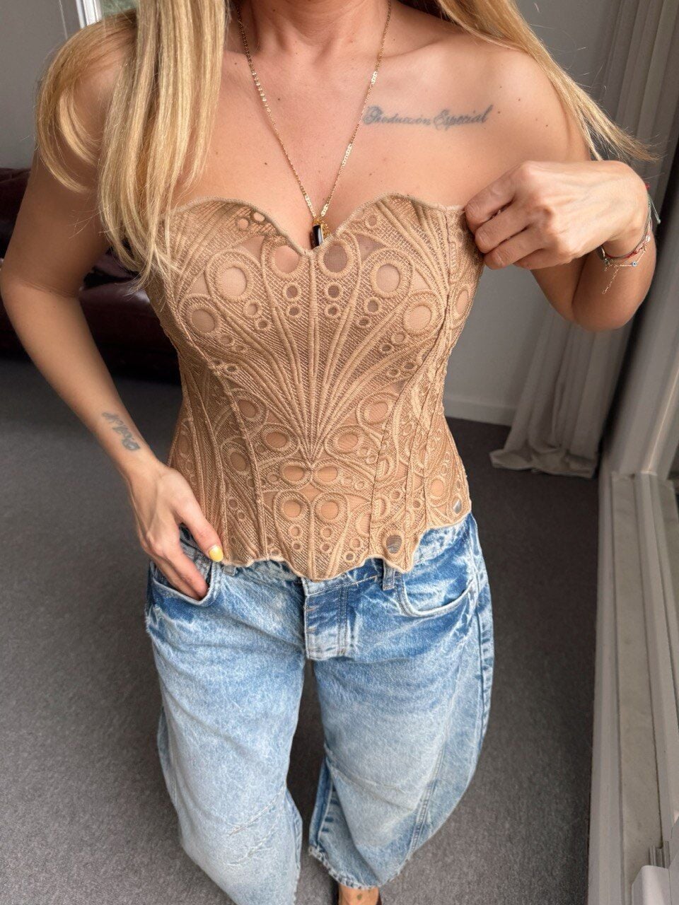 CAMEL BALENLİ İTHAL KORSE