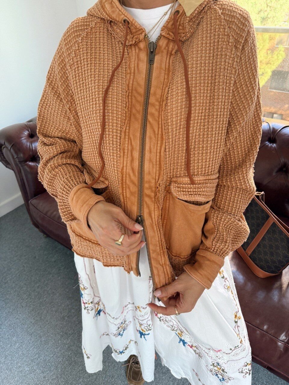 HARDAL TERMAL İTHAL FERMUARLI SWEATSHIRT