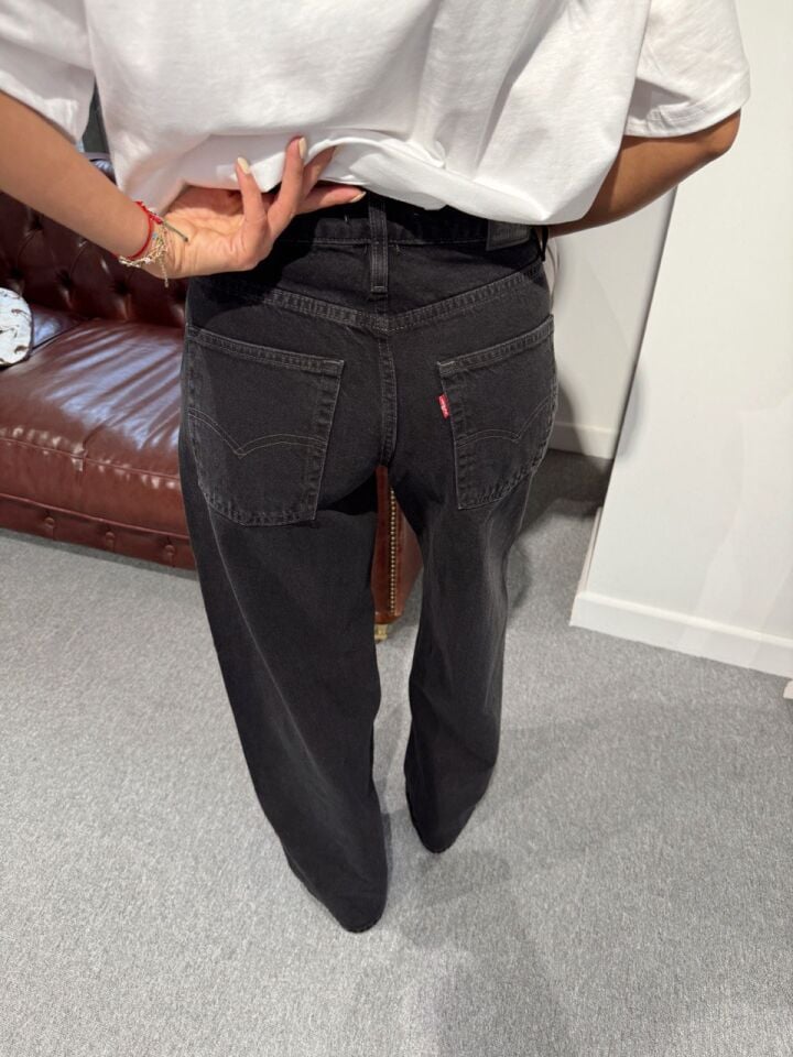 SİYAH STRAIGHT JEAN PANTOLON
