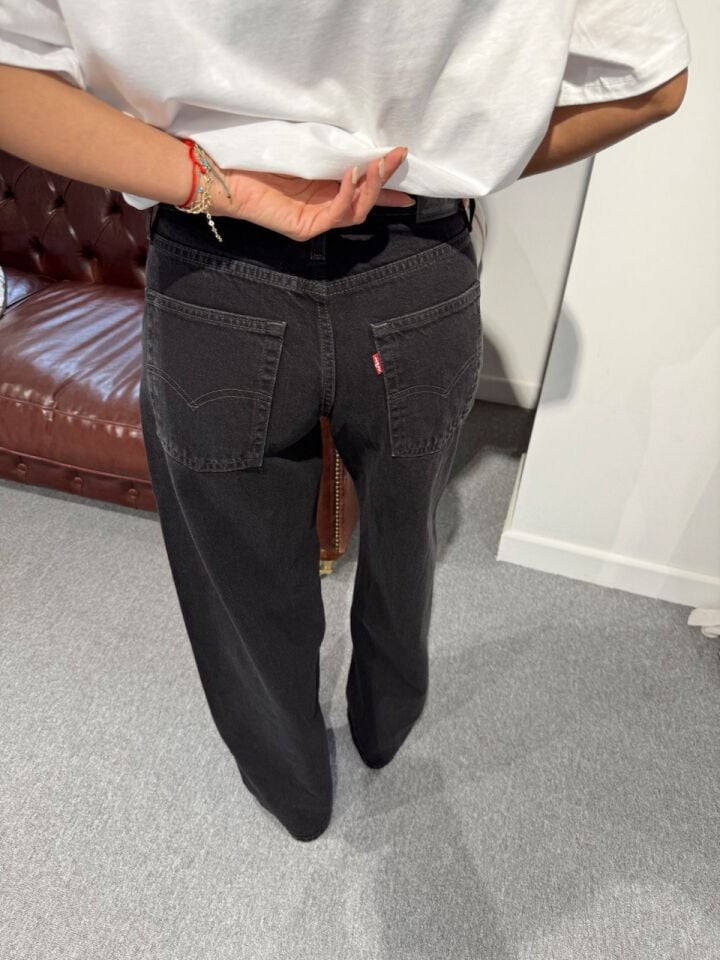 SİYAH STRAIGHT JEAN PANTOLON