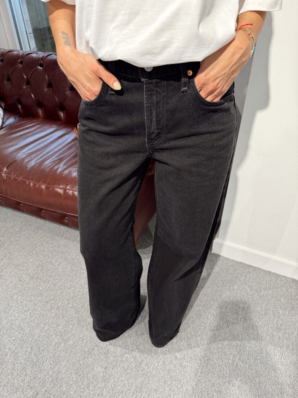 SİYAH STRAIGHT JEAN PANTOLON