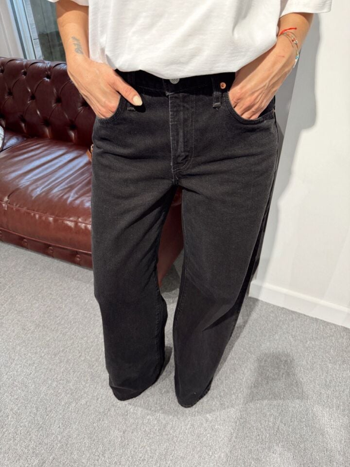 SİYAH STRAIGHT JEAN PANTOLON