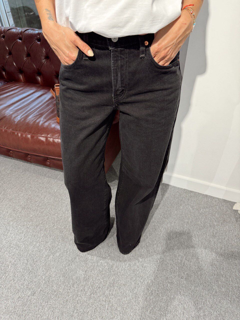 SİYAH STRAIGHT JEAN PANTOLON