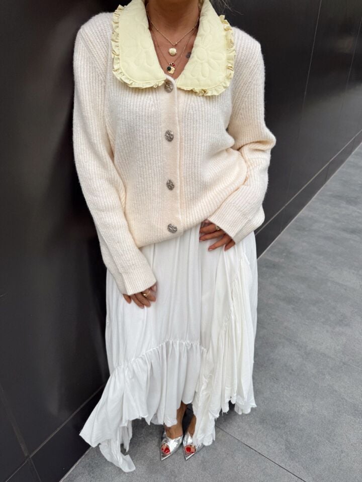 KREM-SARI YAKALI HIRKA