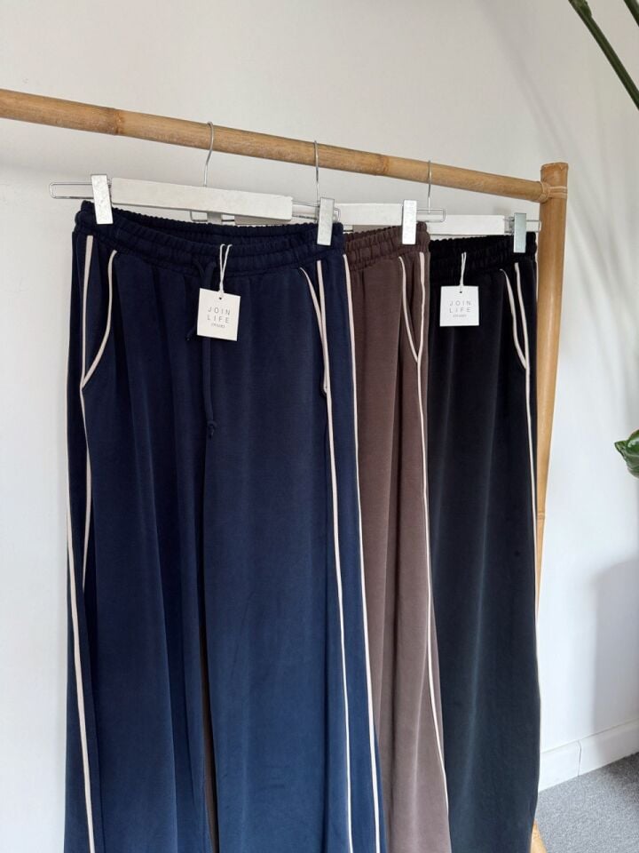 ANTRASİT ŞERİTLİ MODAL EŞOFMAN