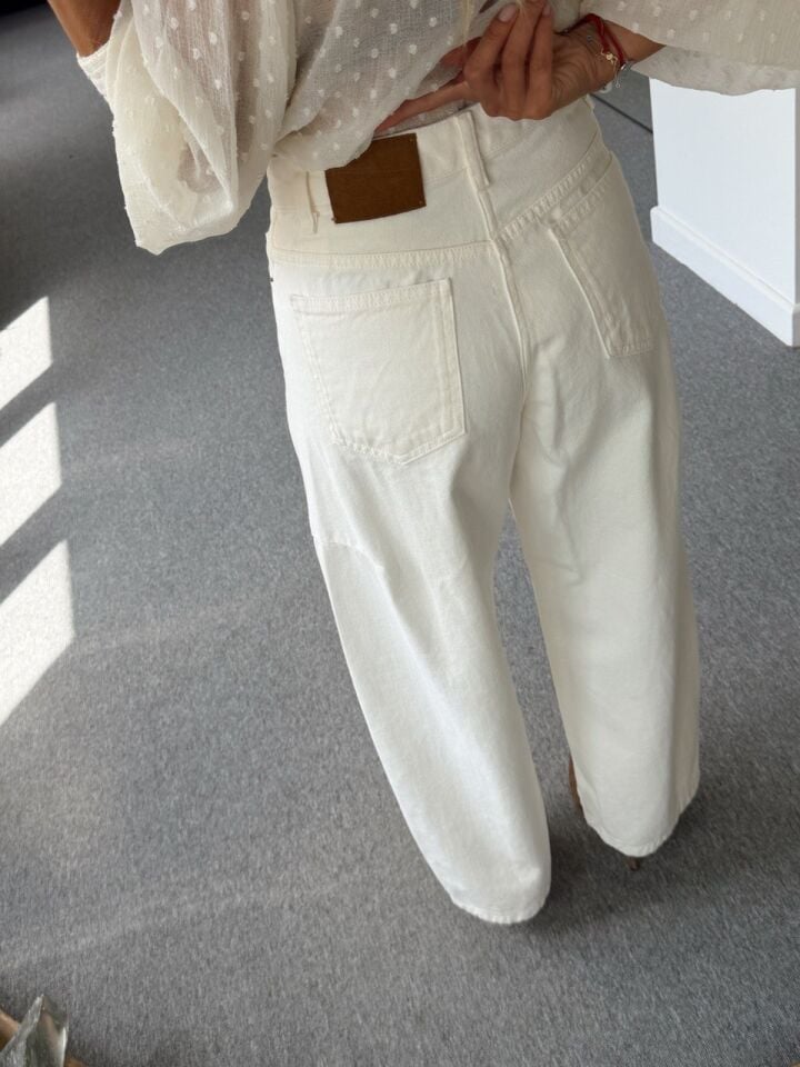 KREM BAGGY BARREL JEAN
