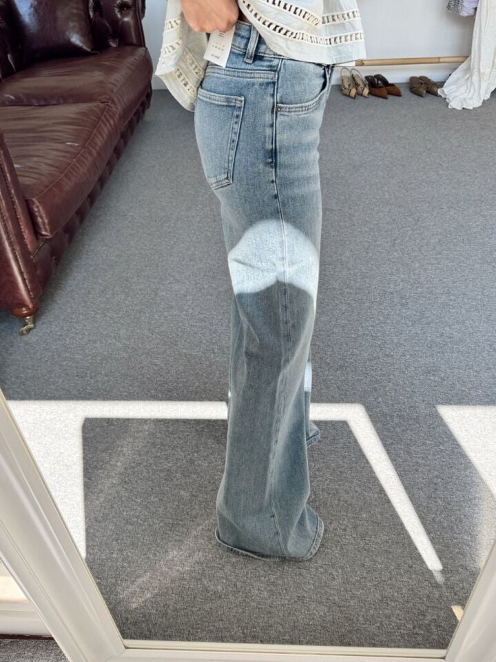 İSPANYOL PAÇA DÜŞÜK BEL VINTAGE JEAN