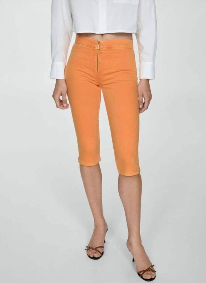 TURUNCU DENIM KAPRİ